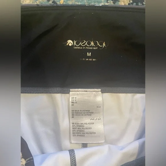 Ideology Floral Leggings *Excellent Cond* Sz. M - Picture 3 of 5